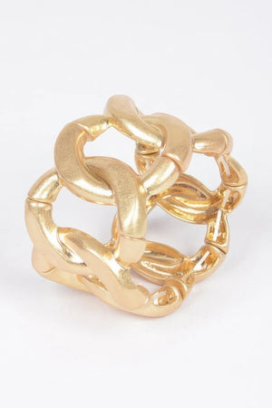 Cast Metal Spring Hinge Cuff | Mixtshop LLC