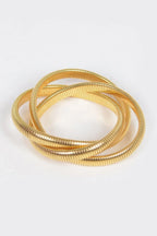 Aluminum Triple Stretch Chain Bracelet | Mixtshop LLC