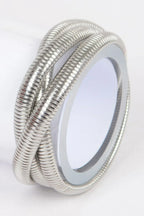 Aluminum Triple Stretch Chain Bracelet | Mixtshop LLC