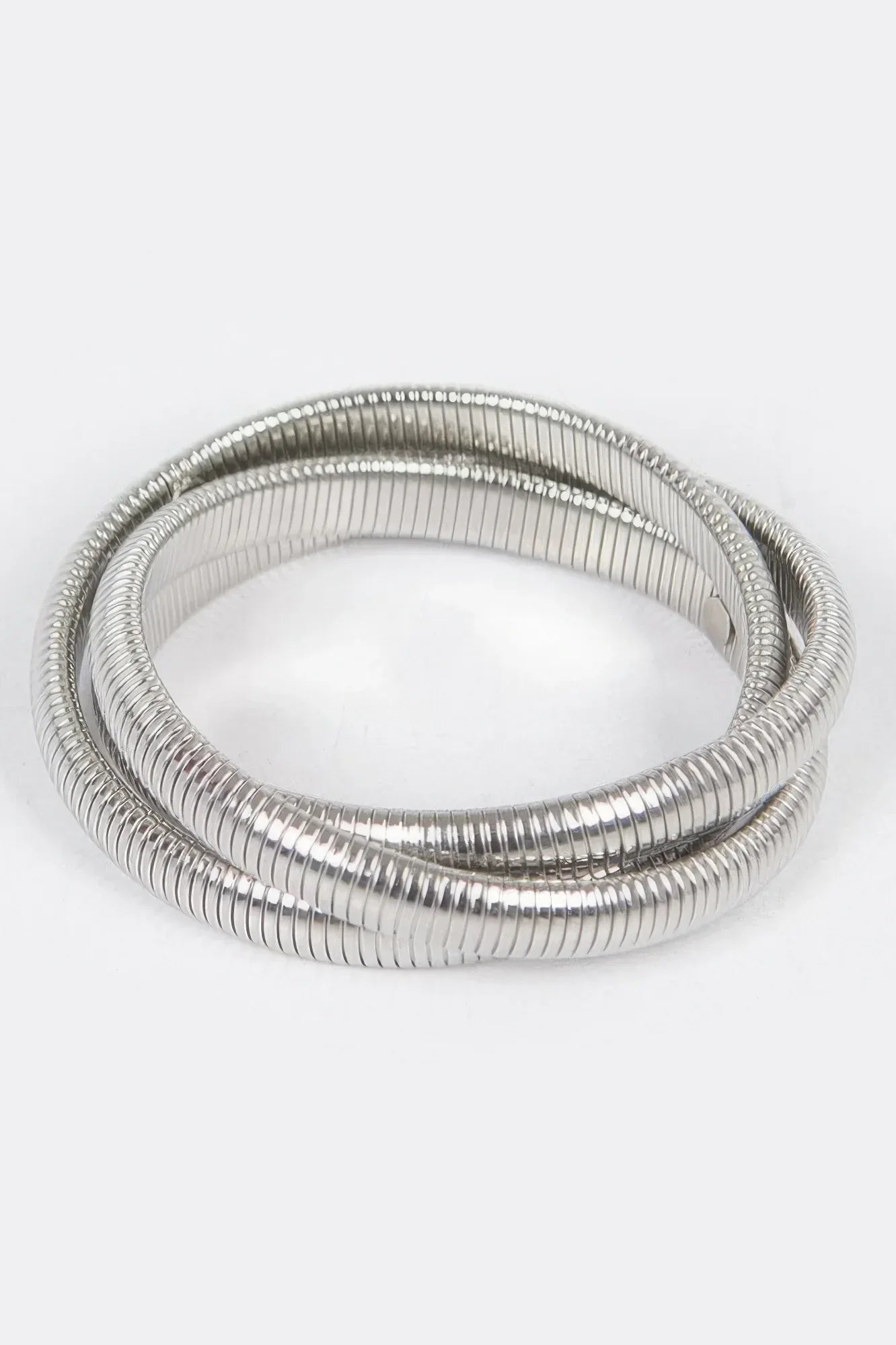 Aluminum Triple Stretch Chain Bracelet | Mixtshop LLC