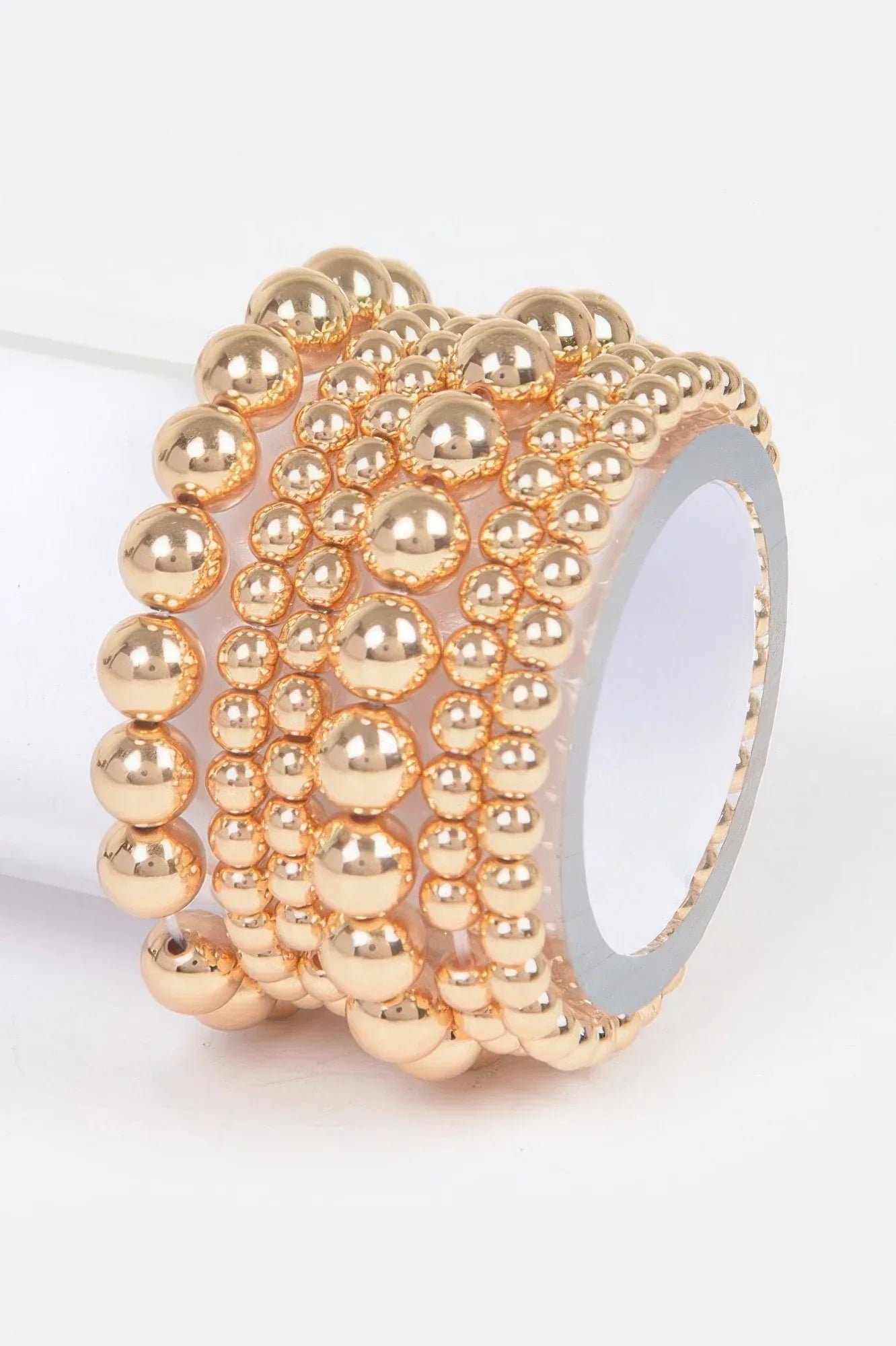 Multi Ccb Ball Stretch Bracelet | Mixtshop LLC Main image
