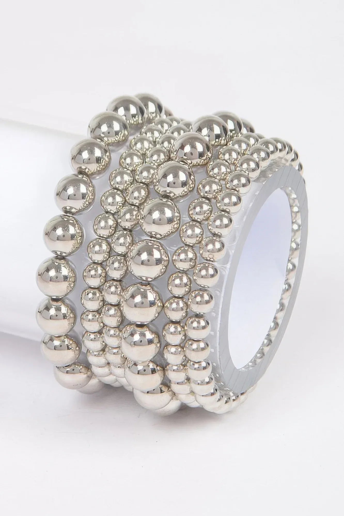 Multi Ccb Ball Stretch Bracelet | Mixtshop LLC