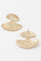 Double Pearl Clam Earrings | Mixtshop LLC