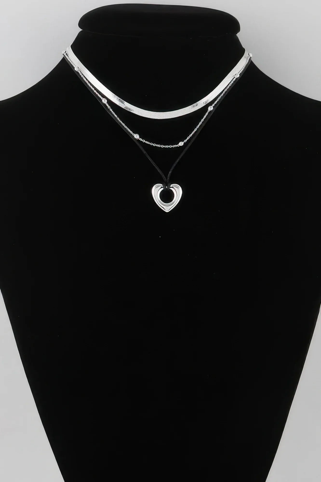 Multi Open Heart Necklace | Mixtshop LLC