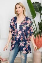 Flower Print Kimono | Mixtshop LLC