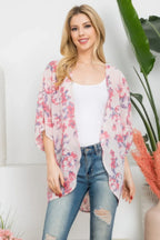 Flower Print Kimono | Mixtshop LLC
