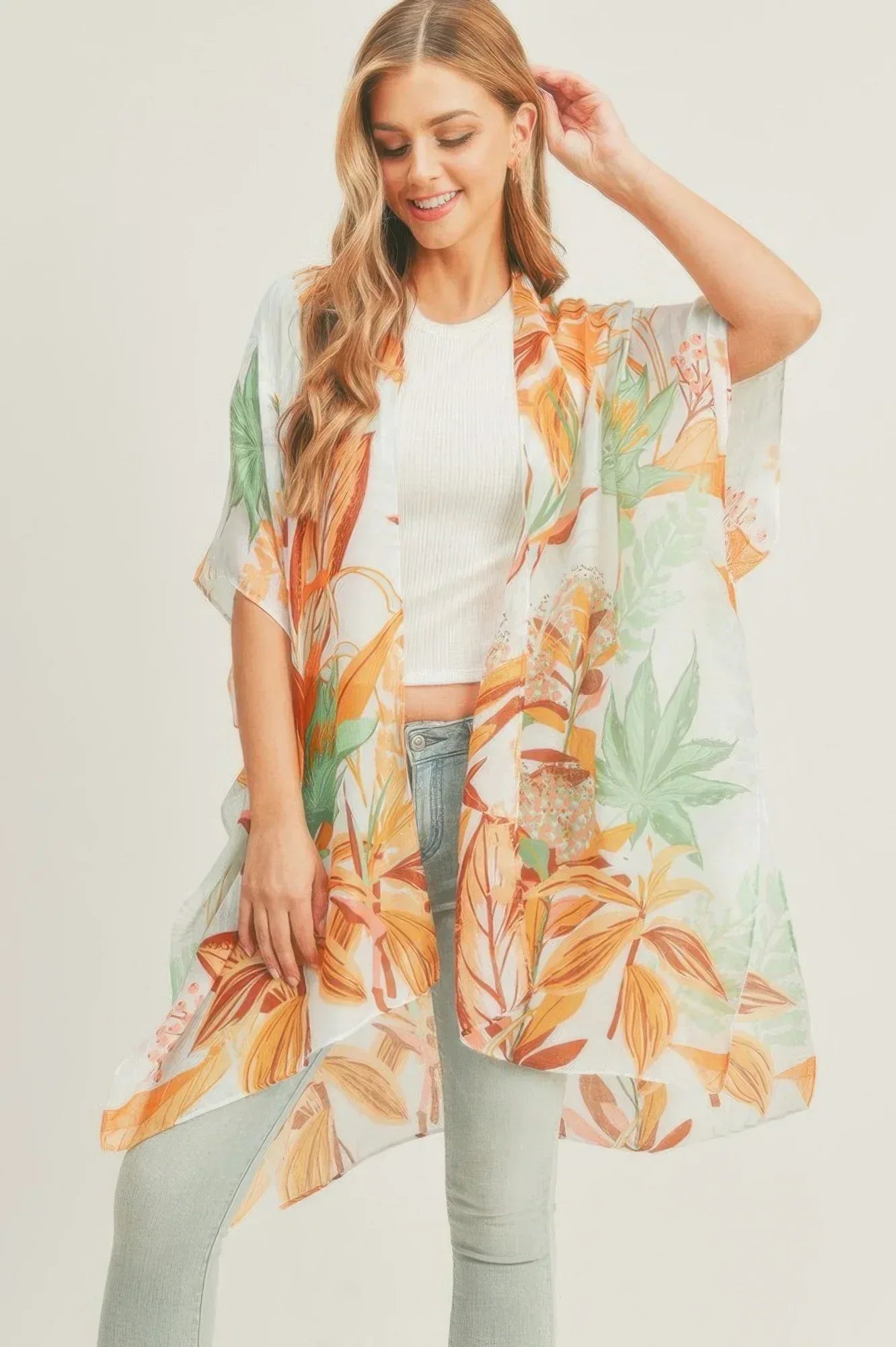 Forest Print Kimono | Mixtshop LLC
