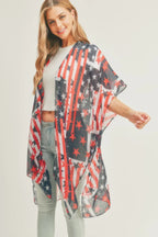 American Flag Kimono | Mixtshop LLC