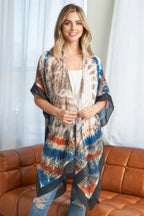Tie Dye Boho Kimono | Mixtshop LLC