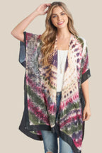 Tie Dye Boho Kimono | Mixtshop LLC