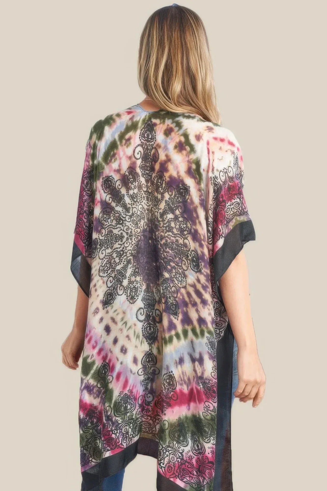 Tie Dye Boho Kimono | Mixtshop LLC