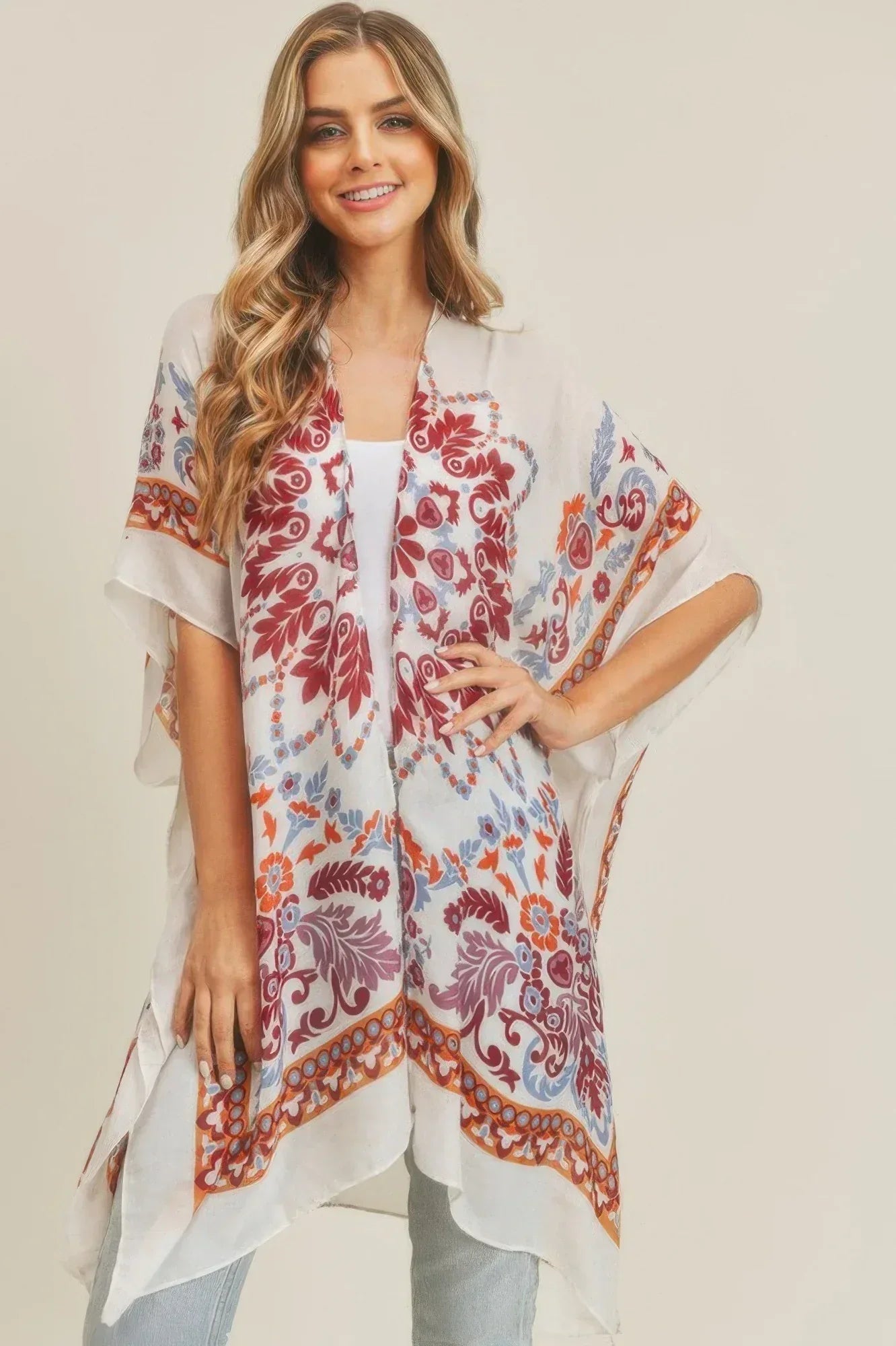 Bohemian Print Kimono | Mixtshop LLC