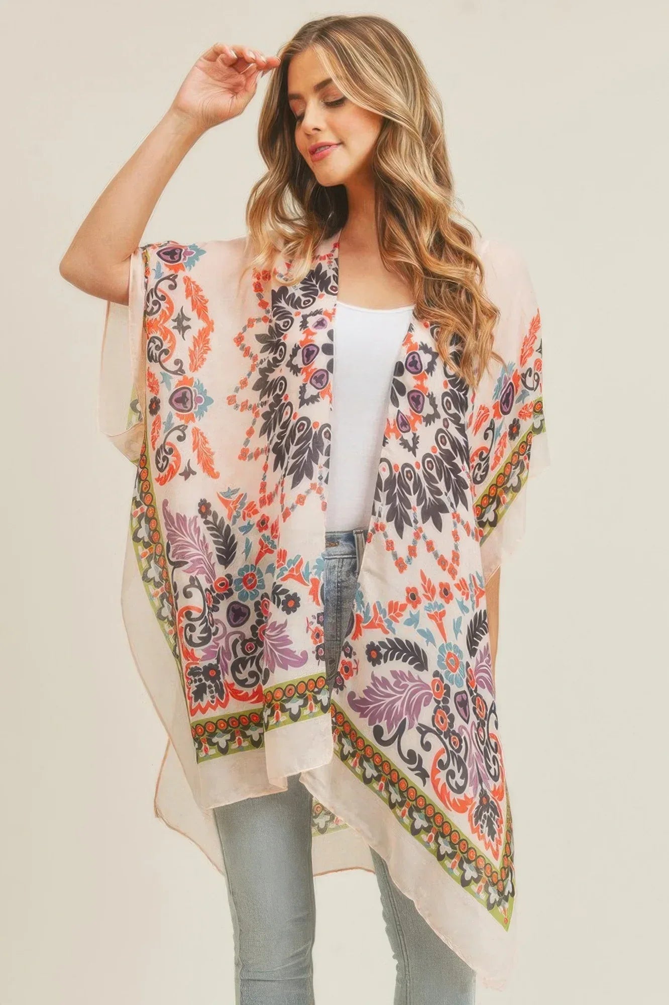 Bohemian Print Kimono | Mixtshop LLC