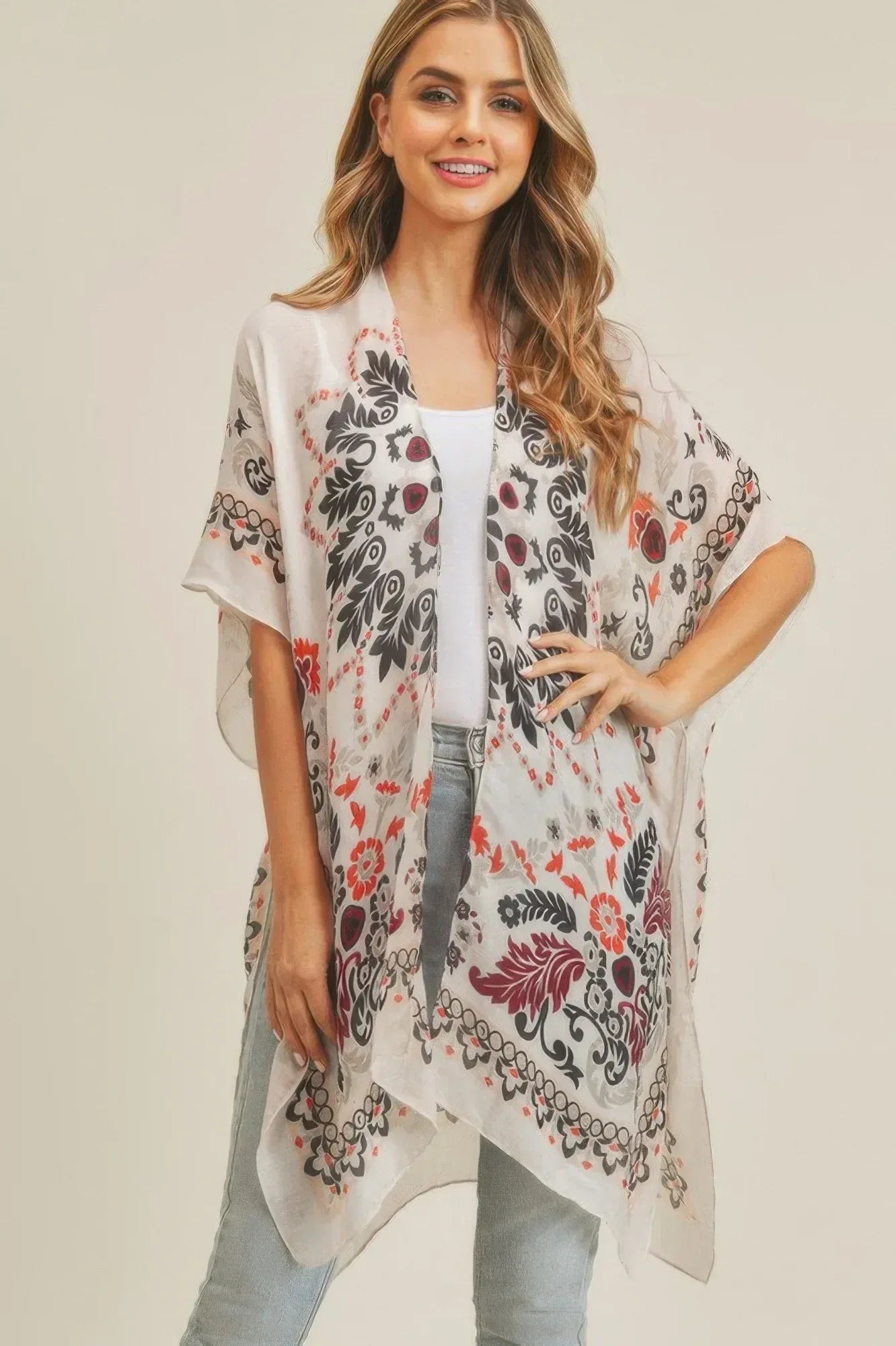 Bohemian Print Kimono | Mixtshop LLC