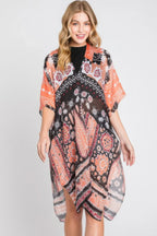 Geometric Boho Print Kimono | Mixtshop LLC