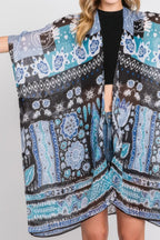 Geometric Boho Print Kimono | Mixtshop LLC