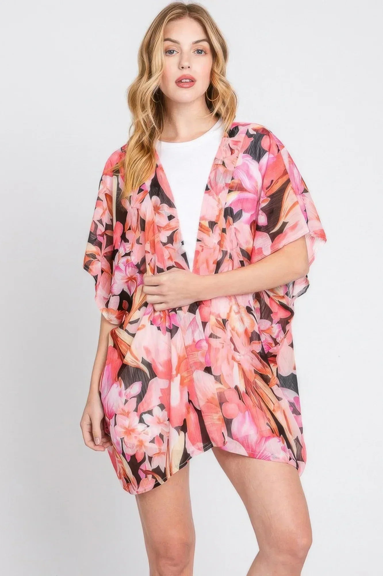 Floral Print Cover-up | Mixtshop LLC