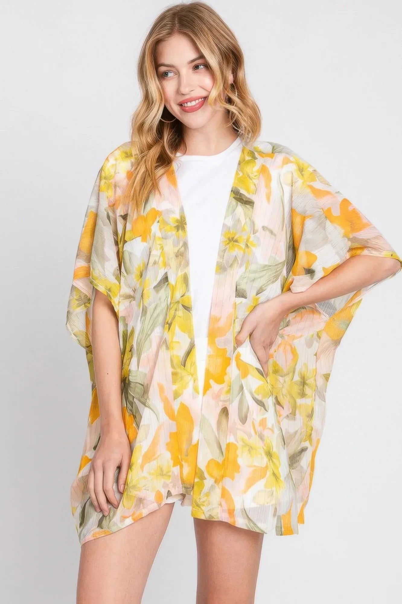 Floral Print Cover-up | Mixtshop LLC