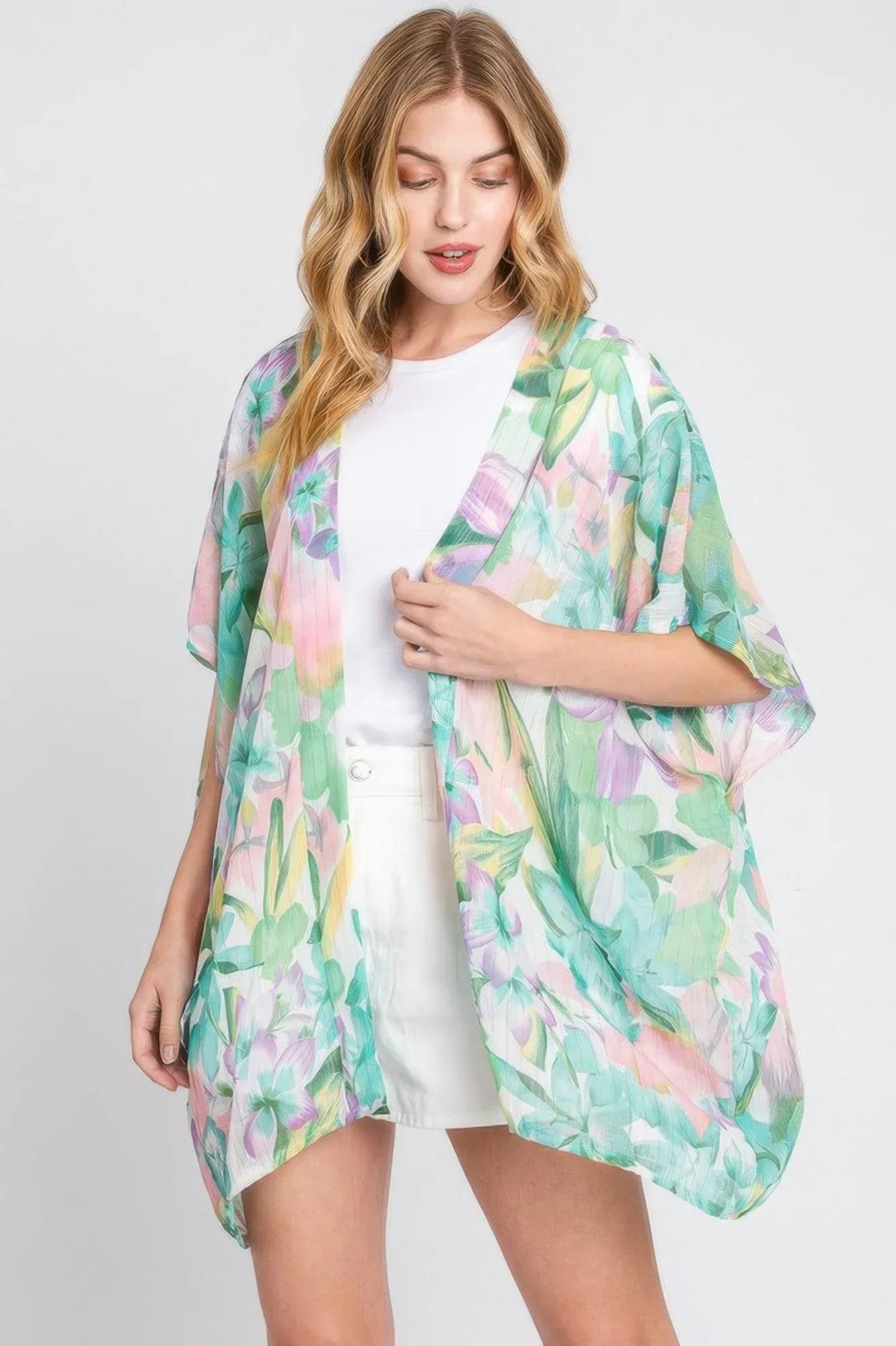 Floral Print Cover-up | Mixtshop LLC