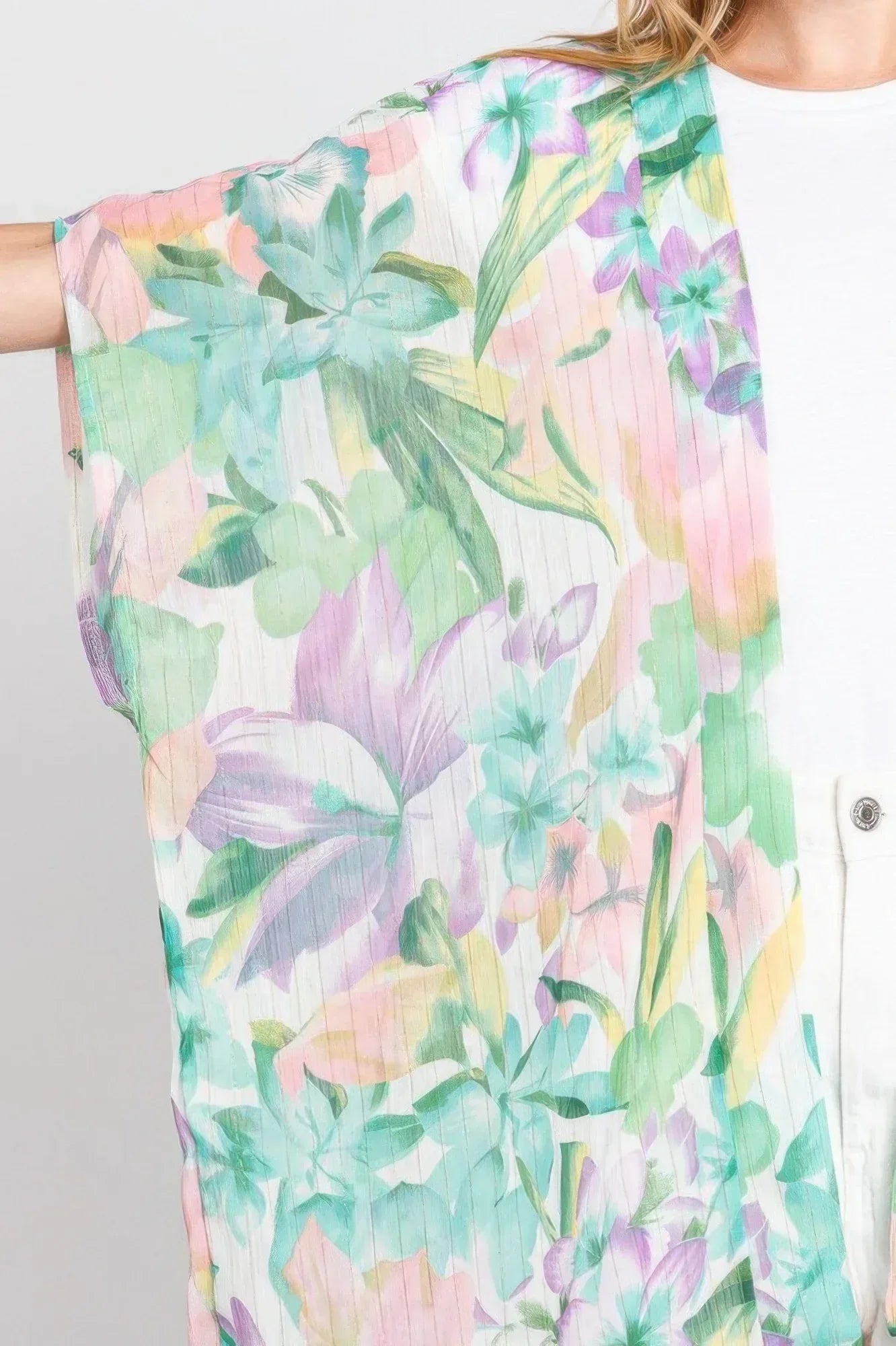 Floral Print Cover-up | Mixtshop LLC