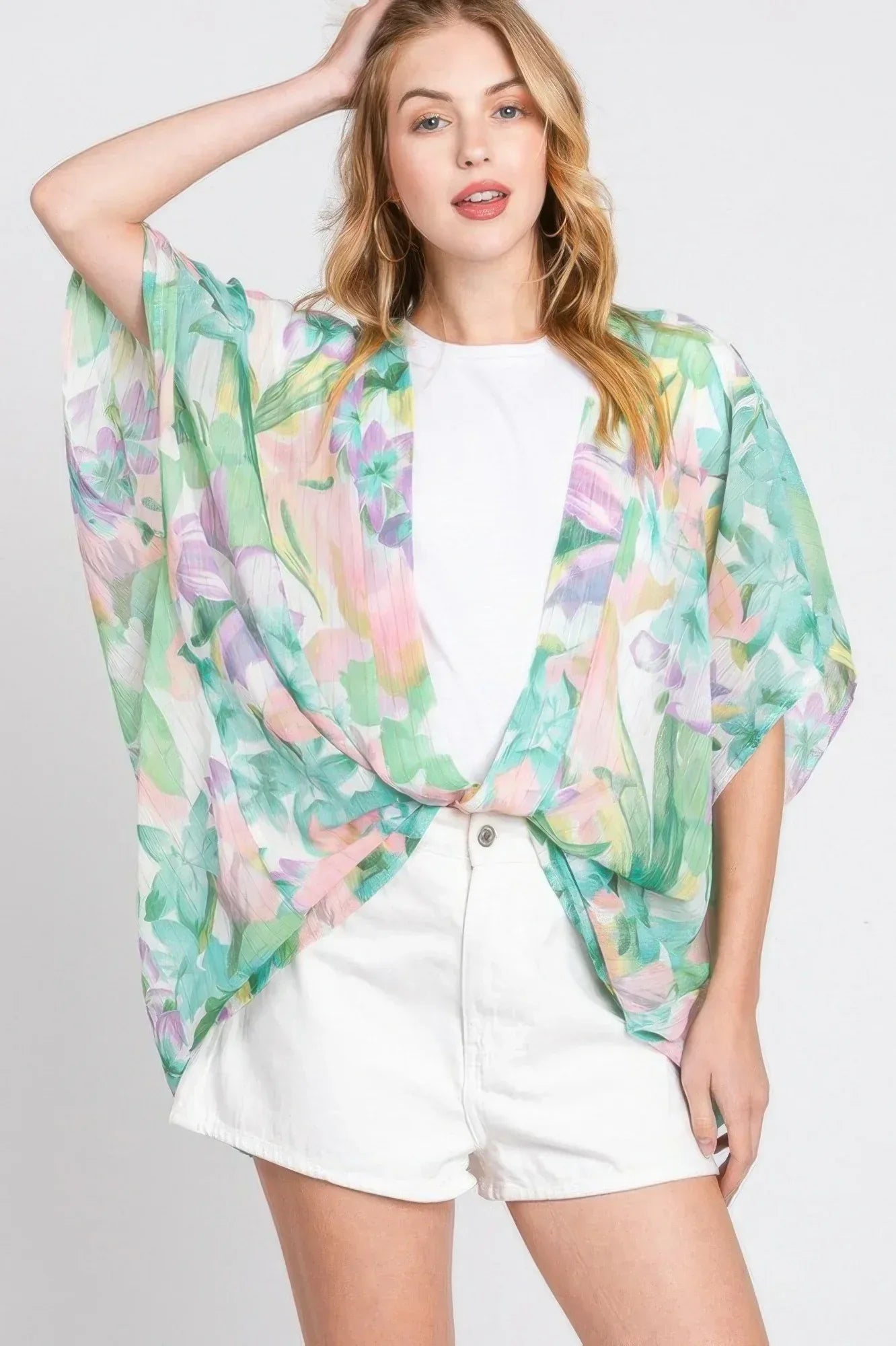 Floral Print Cover-up | Mixtshop LLC