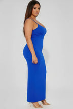 Plus Ribbed Mermaaid Hem Cami Dress | Mixtshop LLC