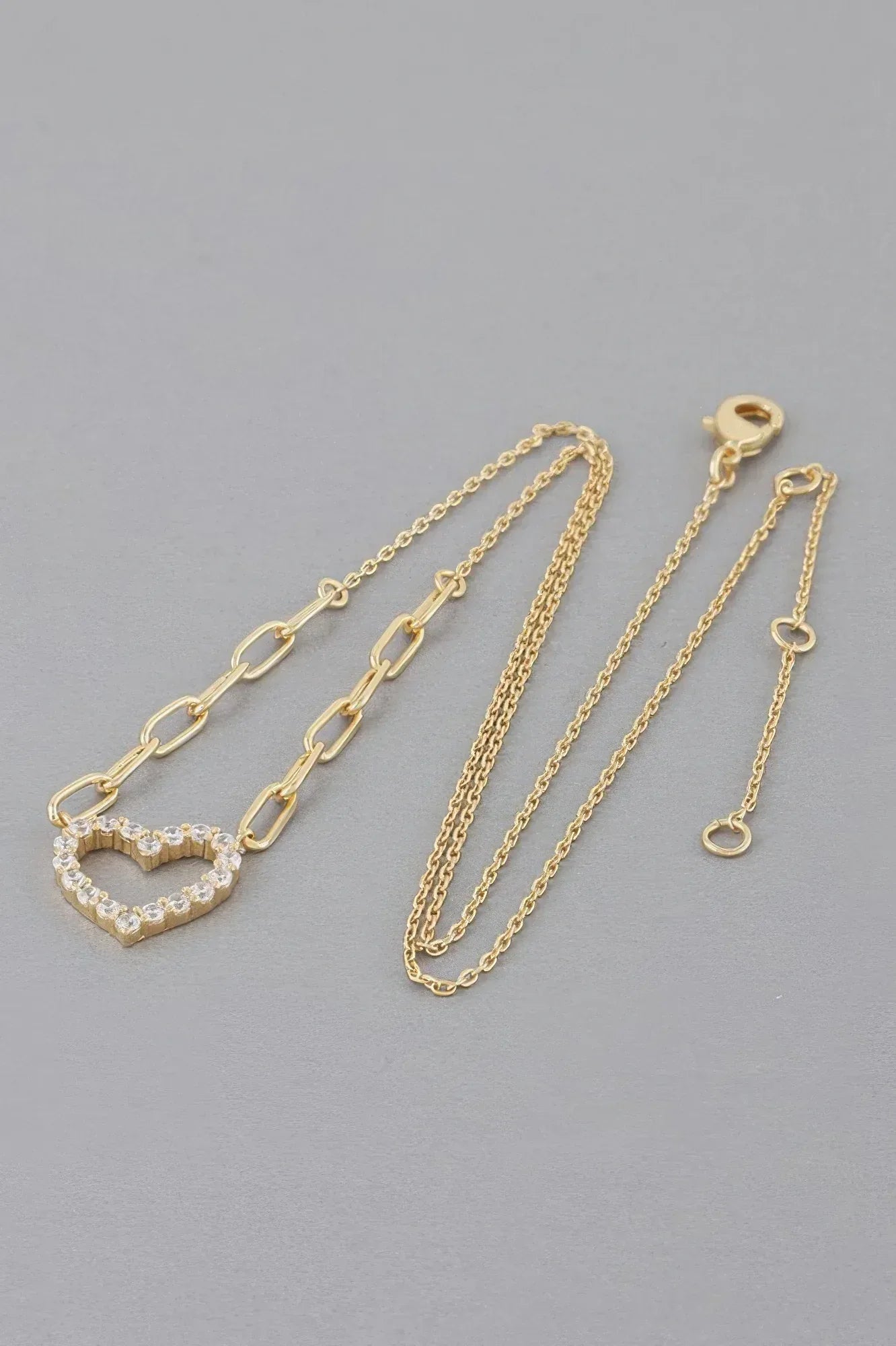 Paper Clip Heart Necklace | Mixtshop LLC