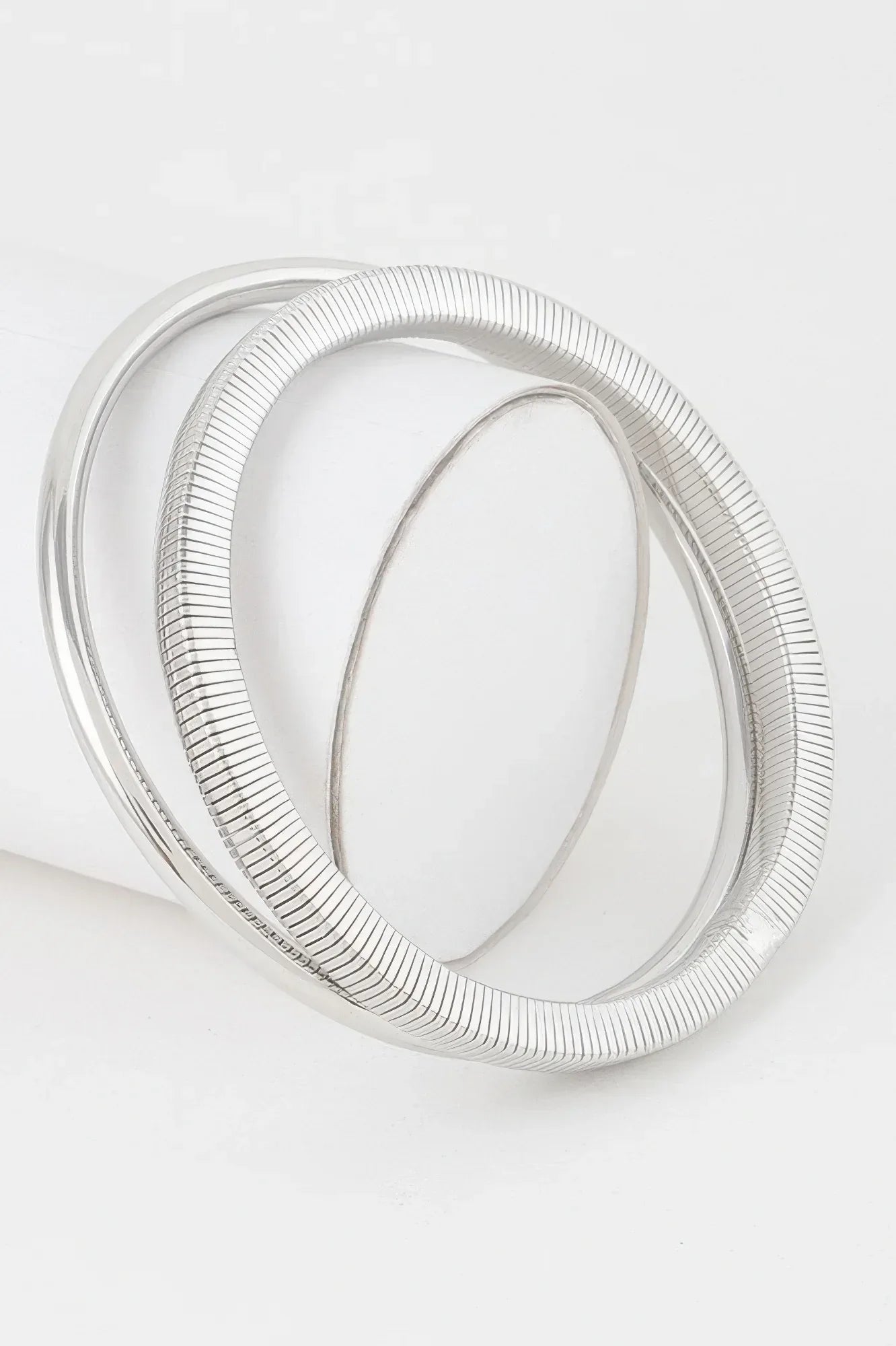 Alphage Ribbed Bangle Bracelets | Mixtshop LLC