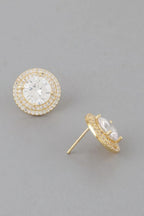 Crystal Rhinestone Stud Earrings | Mixtshop LLC