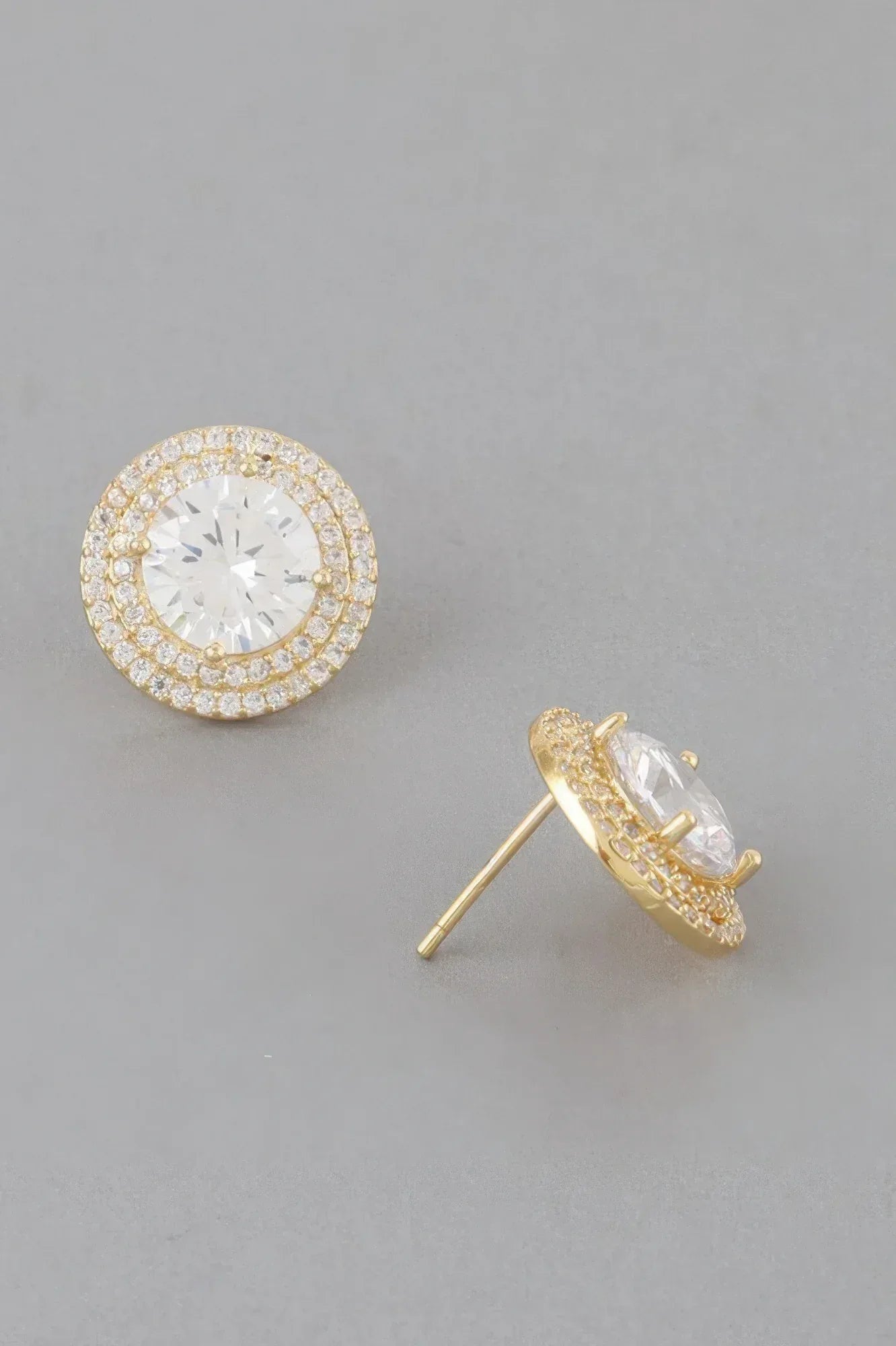Crystal Rhinestone Stud Earrings | Mixtshop LLC