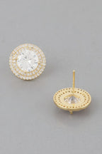 Crystal Rhinestone Stud Earrings | Mixtshop LLC