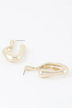 Molten Hoop Earrings | Mixtshop LLC