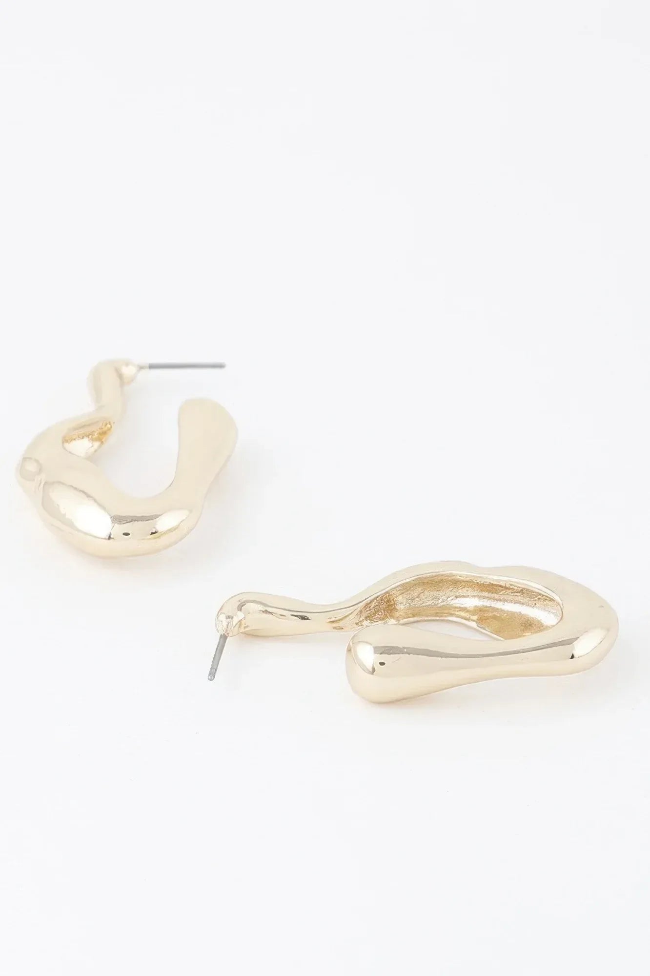 Molten Hoop Earrings | Mixtshop LLC