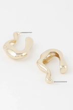 Molten Hoop Earrings | Mixtshop LLC