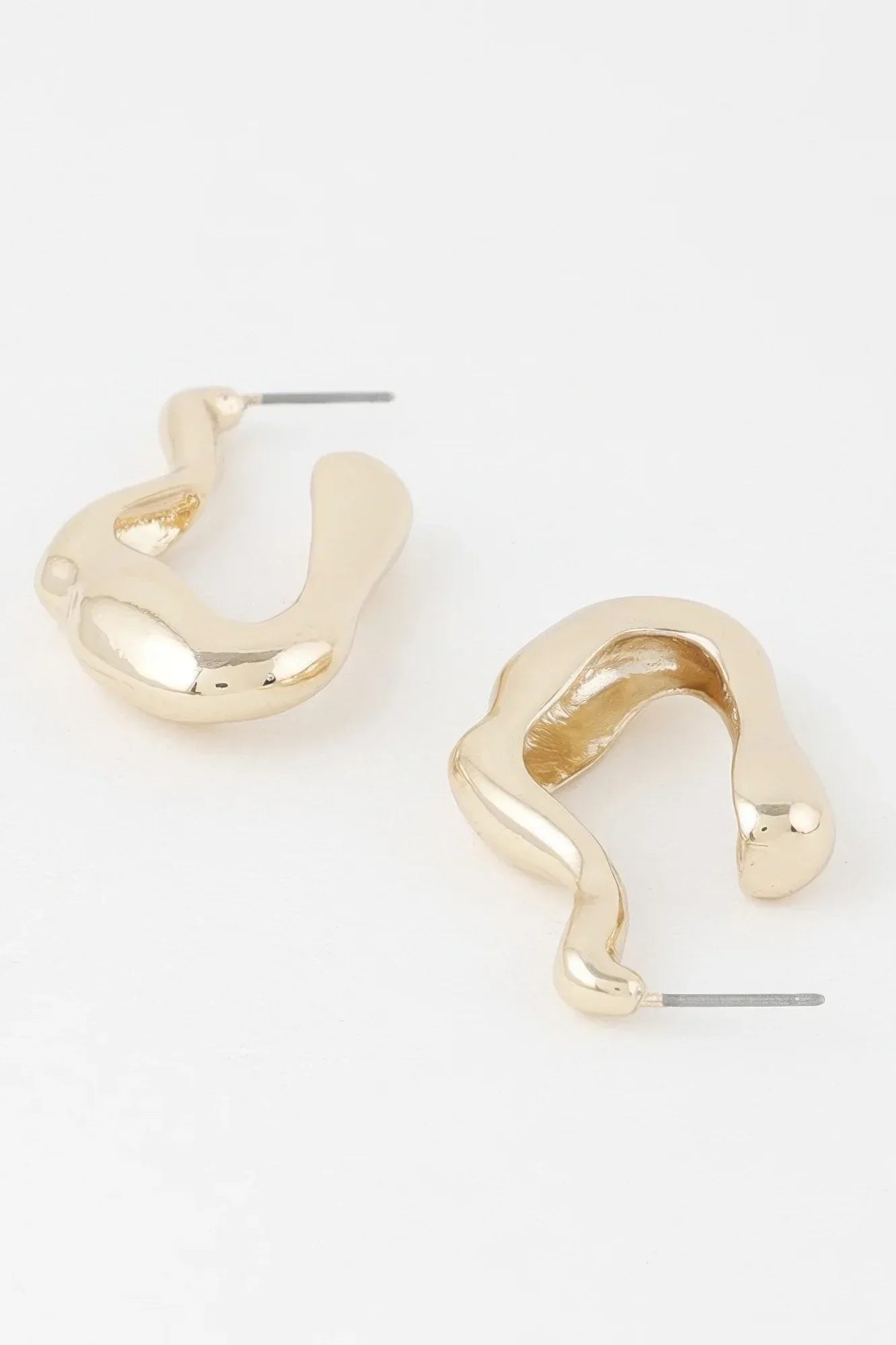 Molten Hoop Earrings | Mixtshop LLC