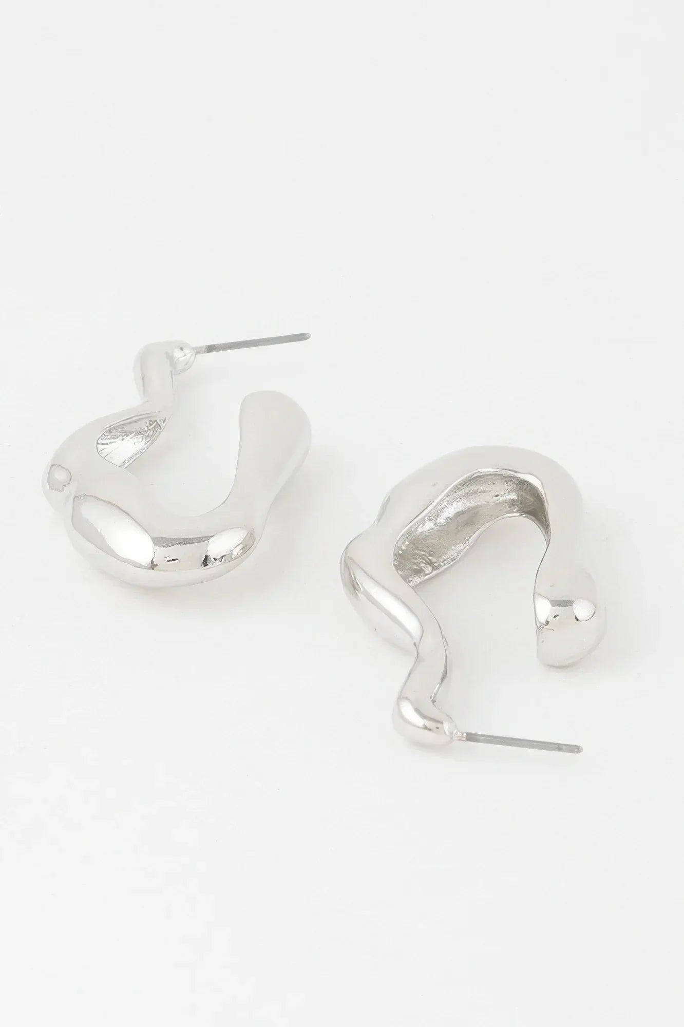 Molten Hoop Earrings | Mixtshop LLC