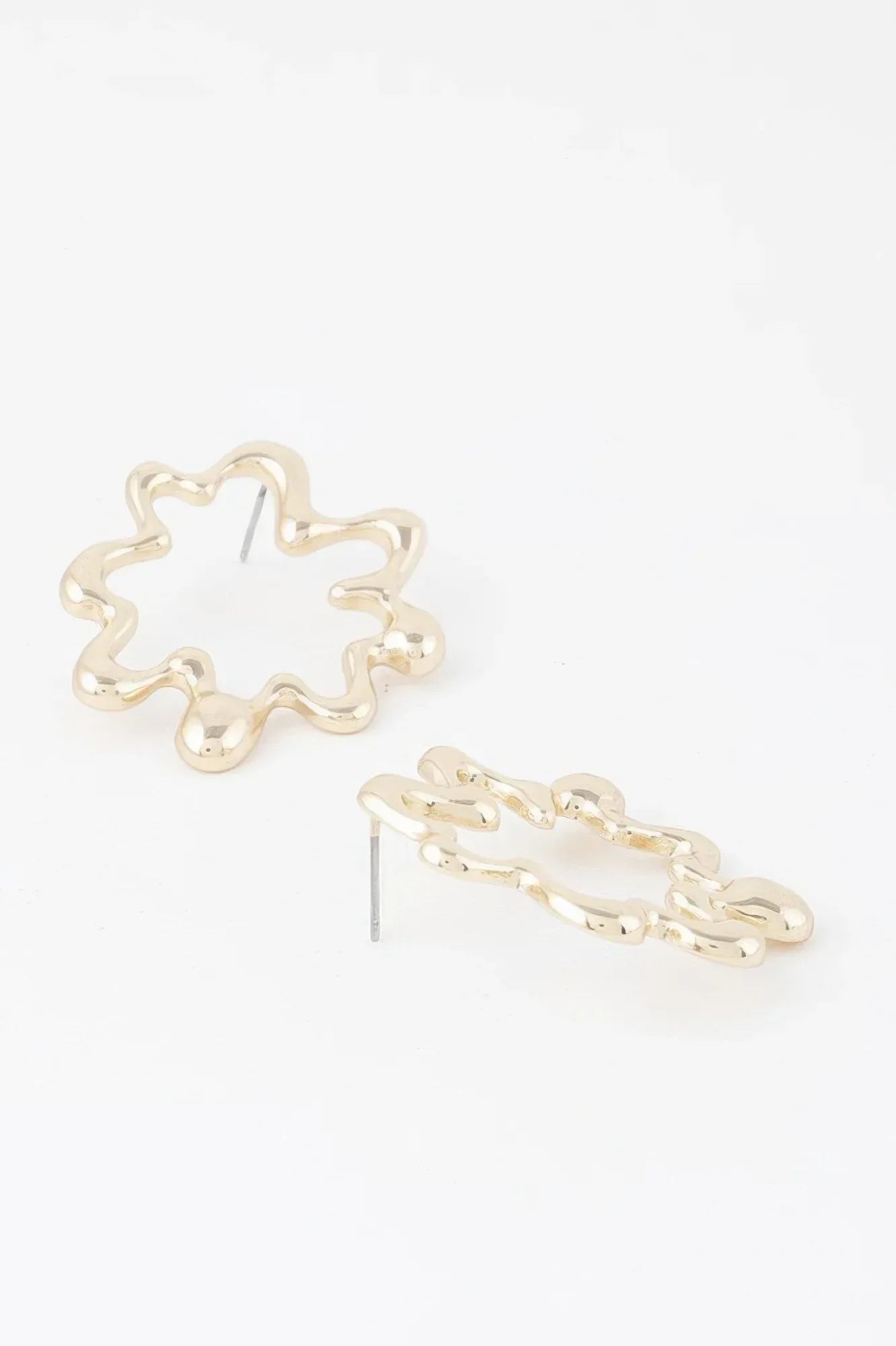 Melting Circular Earrings | Mixtshop LLC