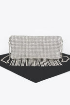 Rhinestone Fringe Clutch | Mixtshop LLC