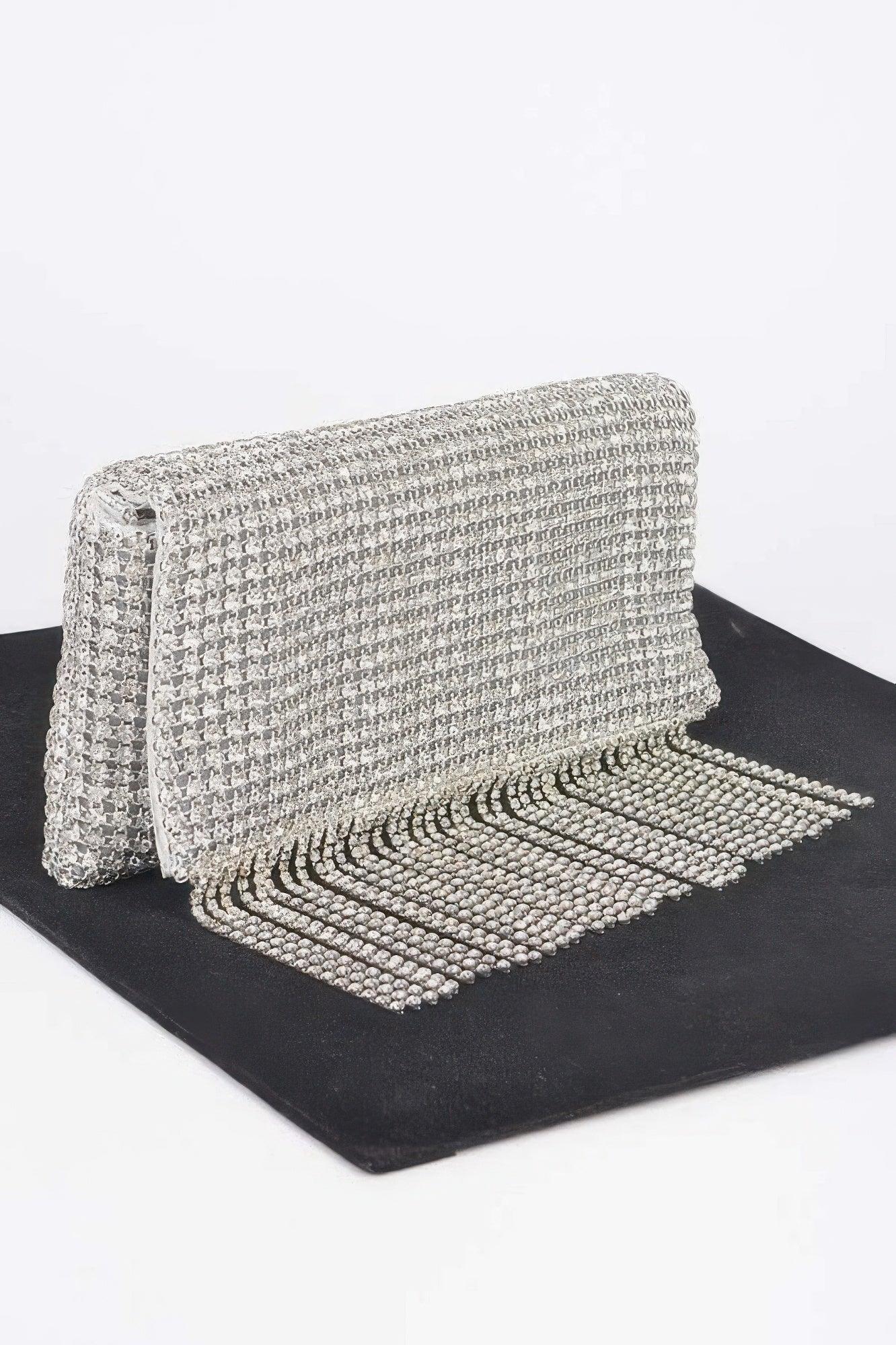 Rhinestone Fringe Clutch | Mixtshop LLC