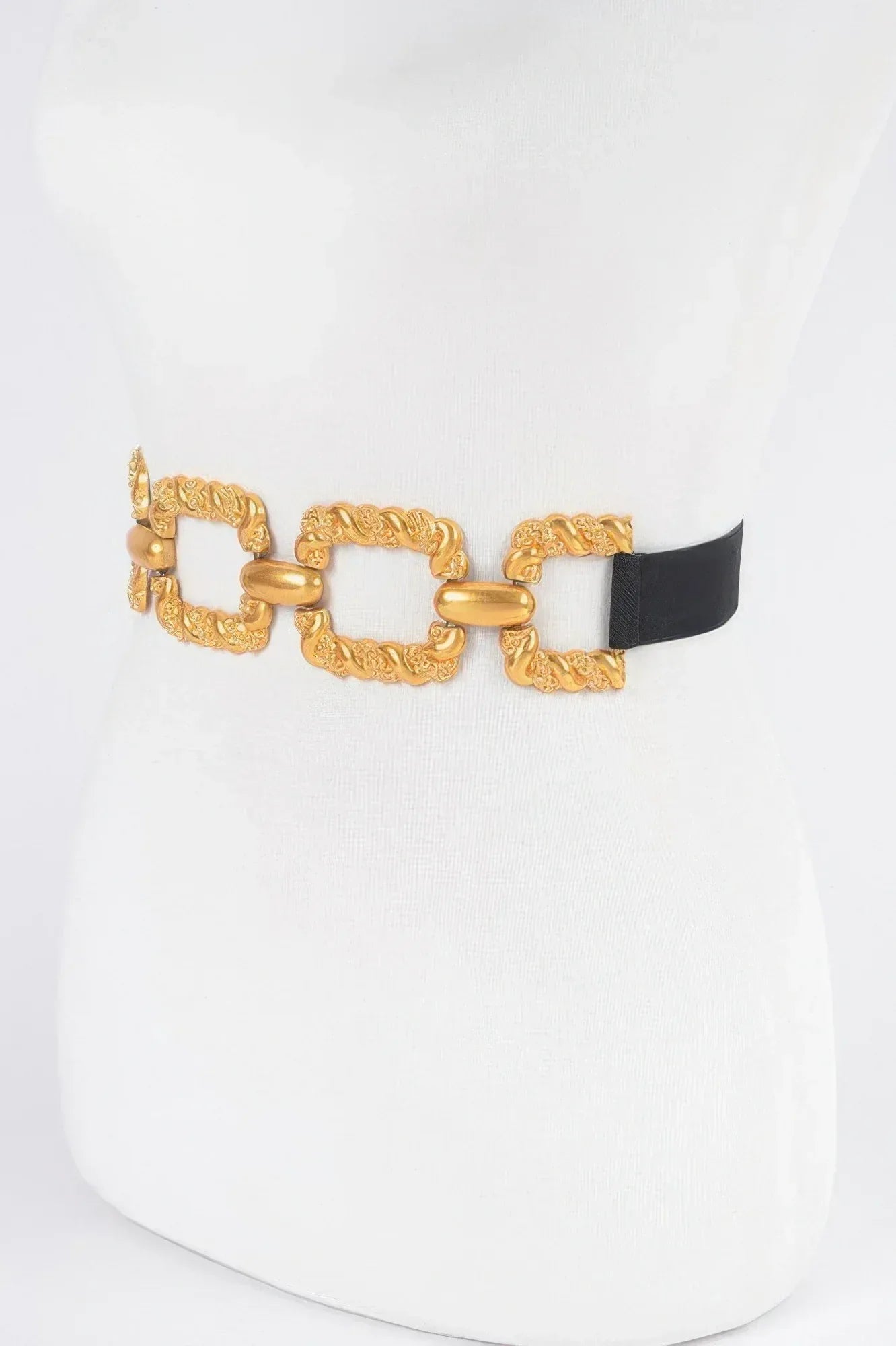 Multi Metal Buckle Elastic Belt Secondary image