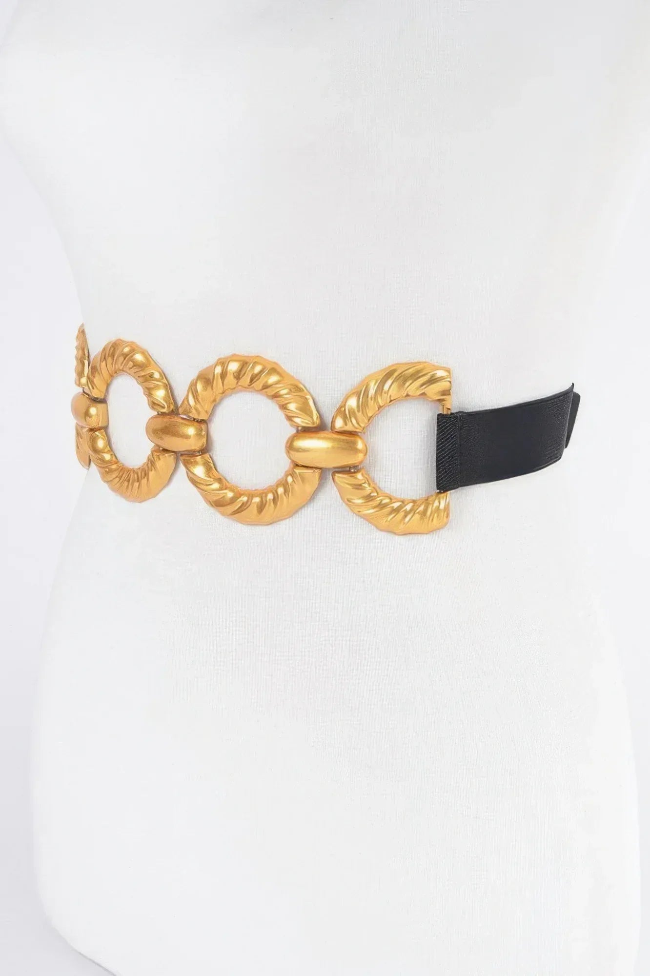 Multi Metal Buckle Elastic Belt Secondary image