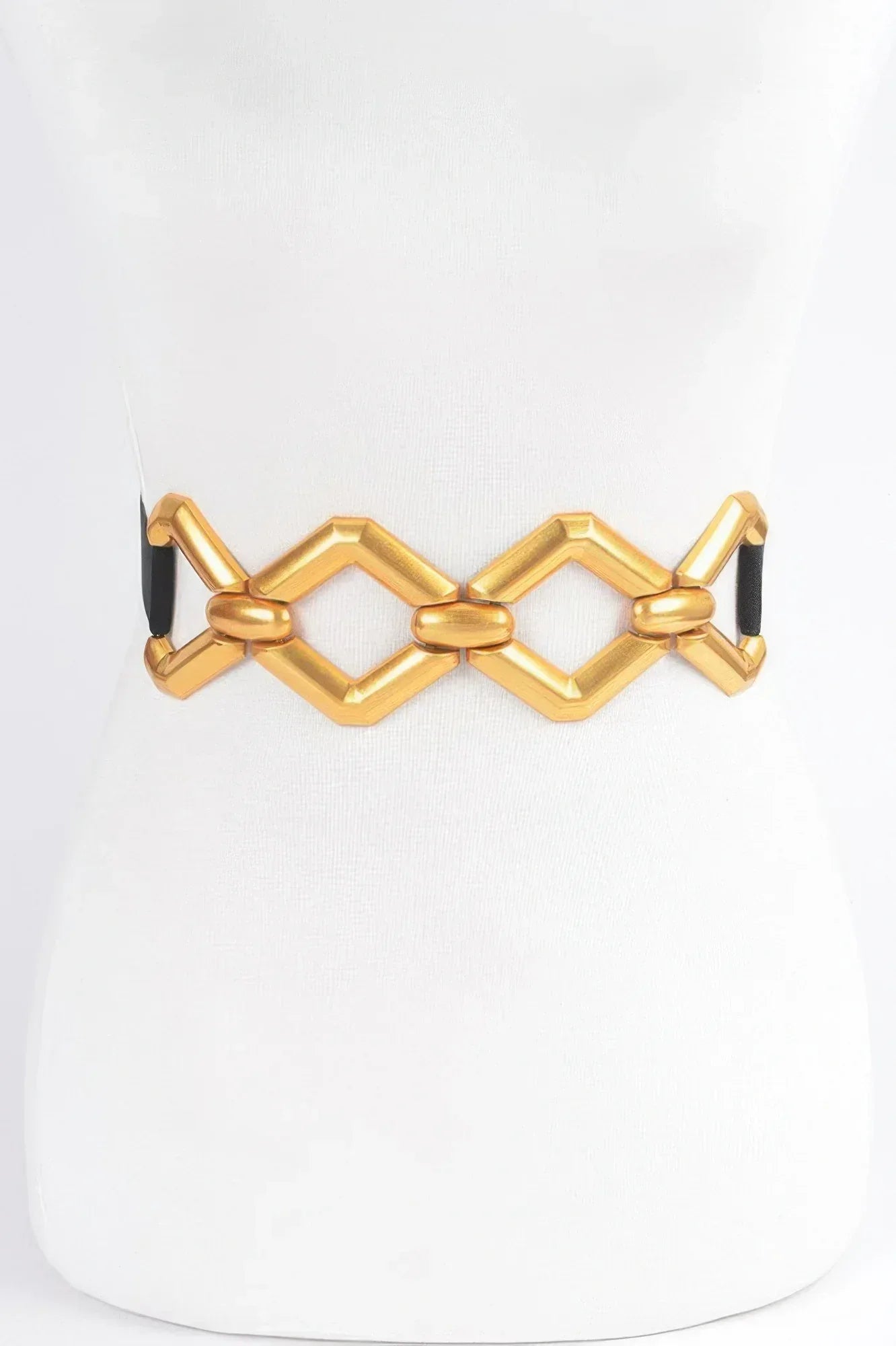 Multi Metal Buckle Elastic Plus Size Belt | Mixtshop LLC Main image