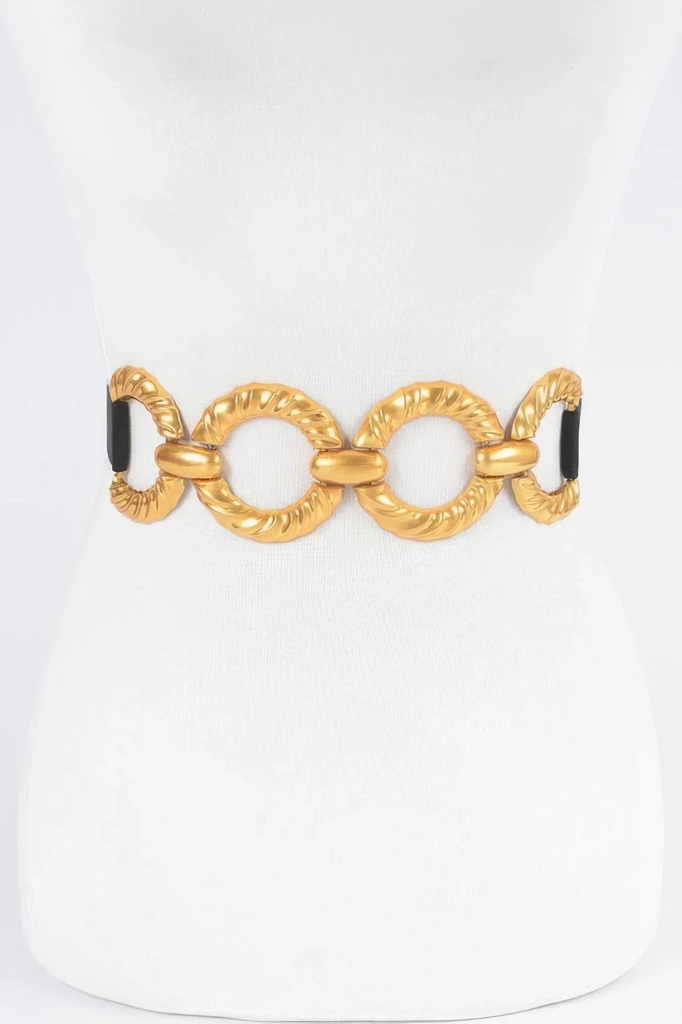 Multi Metal Buckle Elastic Plus Size Belt | Mixtshop LLC Main image