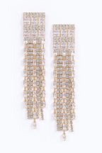 Rhinestone Tassle Earring | Mixtshop LLC