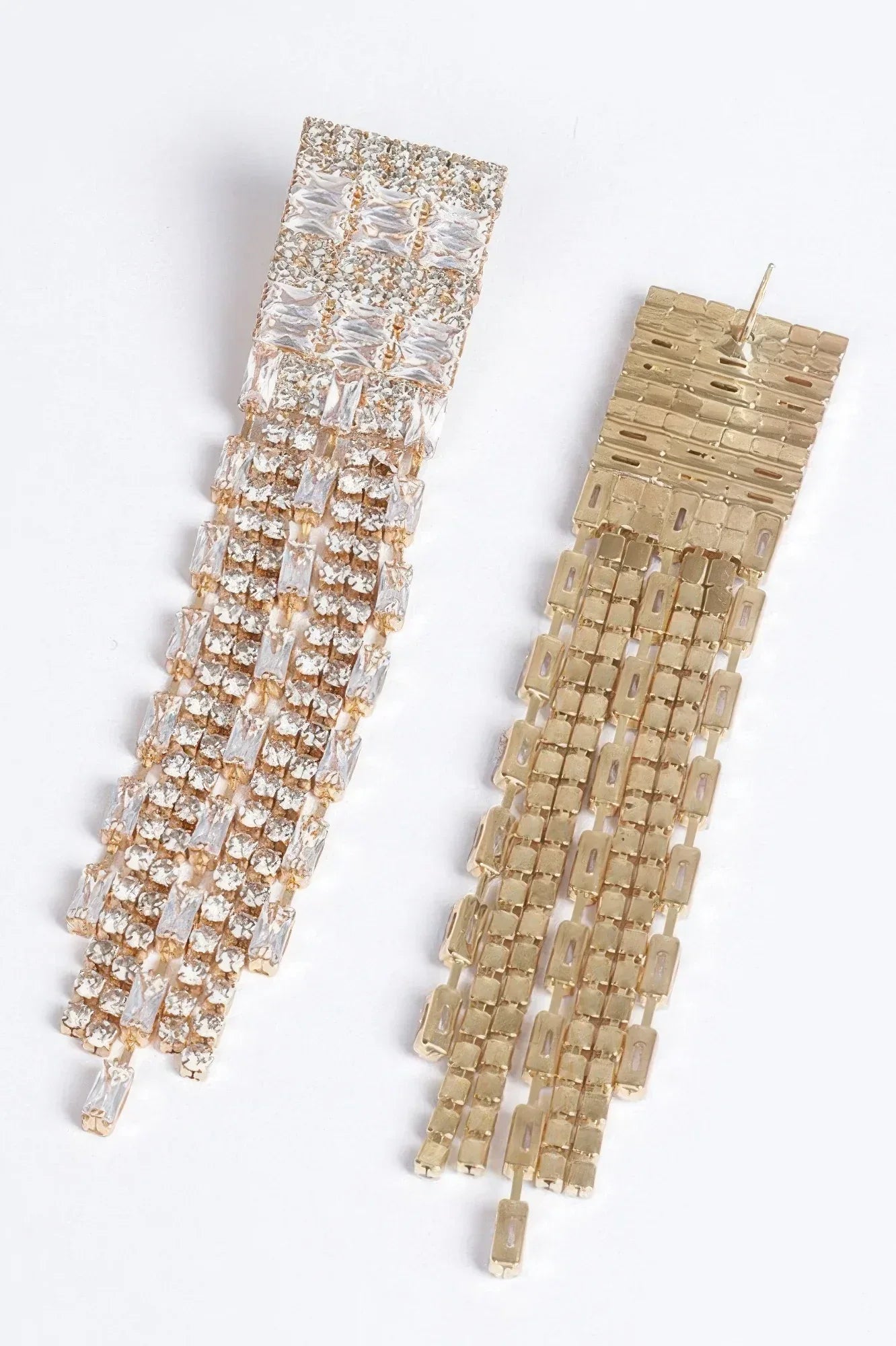 Rhinestone Tassle Earring | Mixtshop LLC