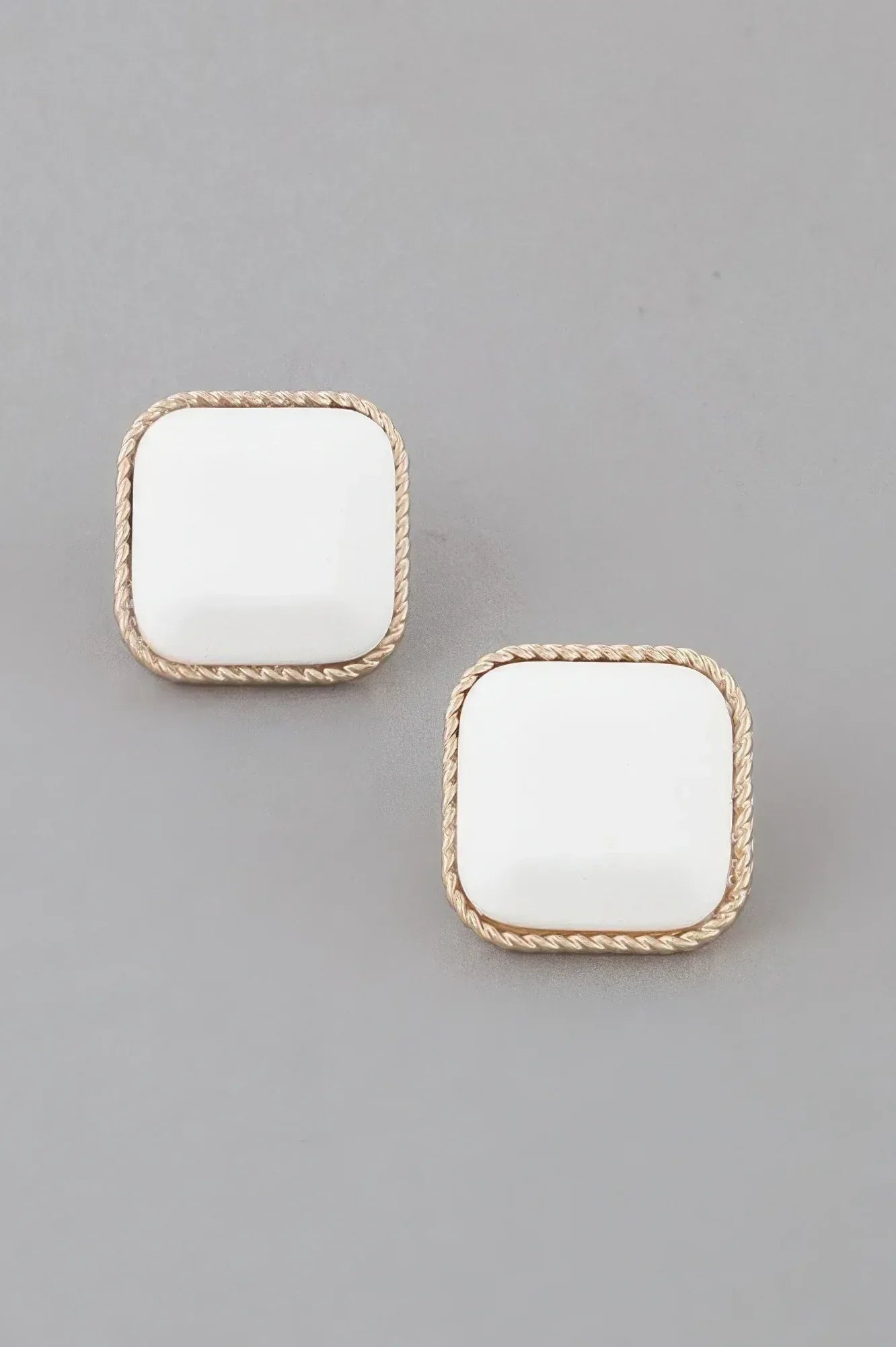 Antique Twisted Cubic Earrings | Mixtshop LLC