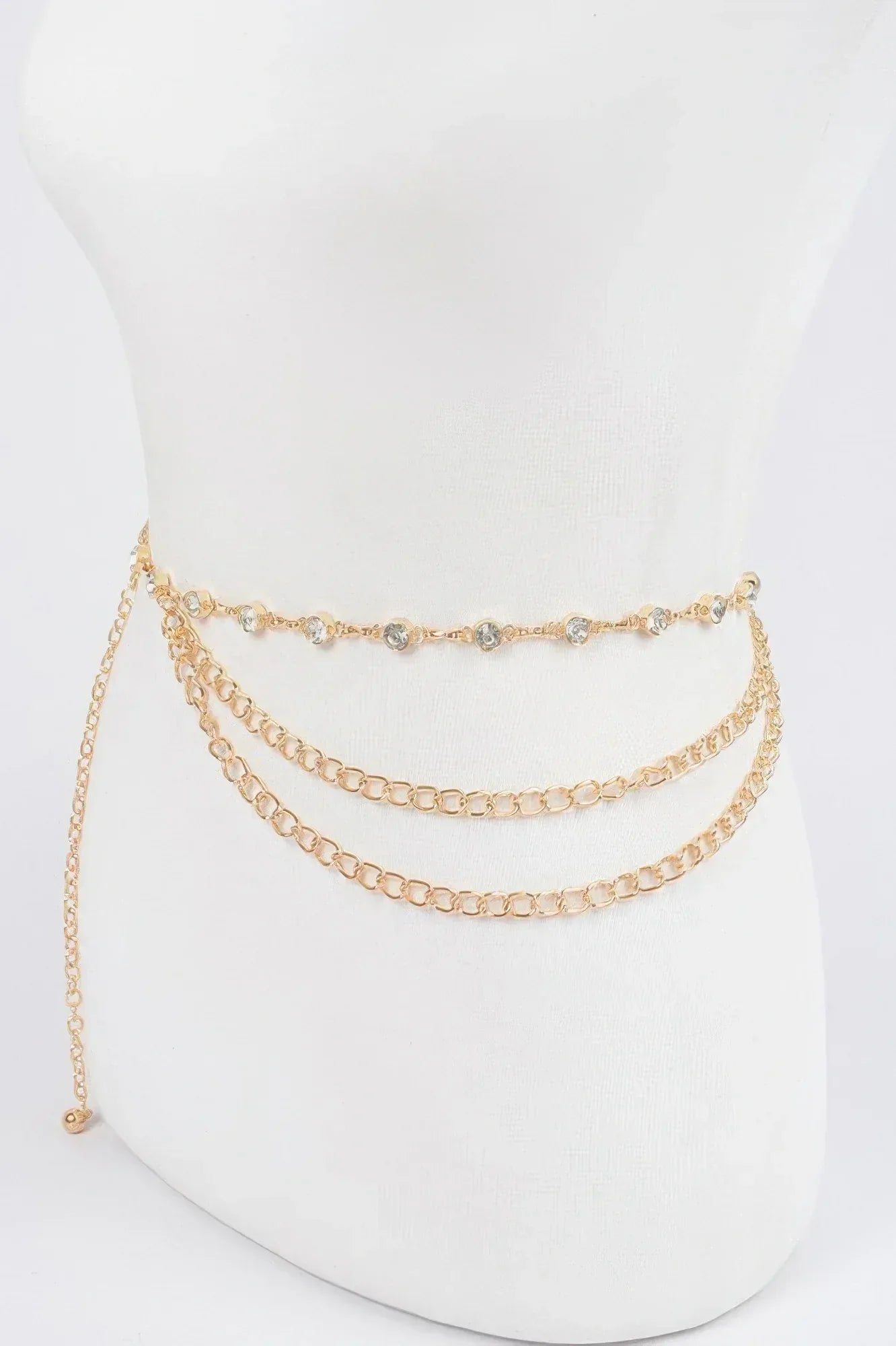 Stone Chain Layered Belt Secondary image