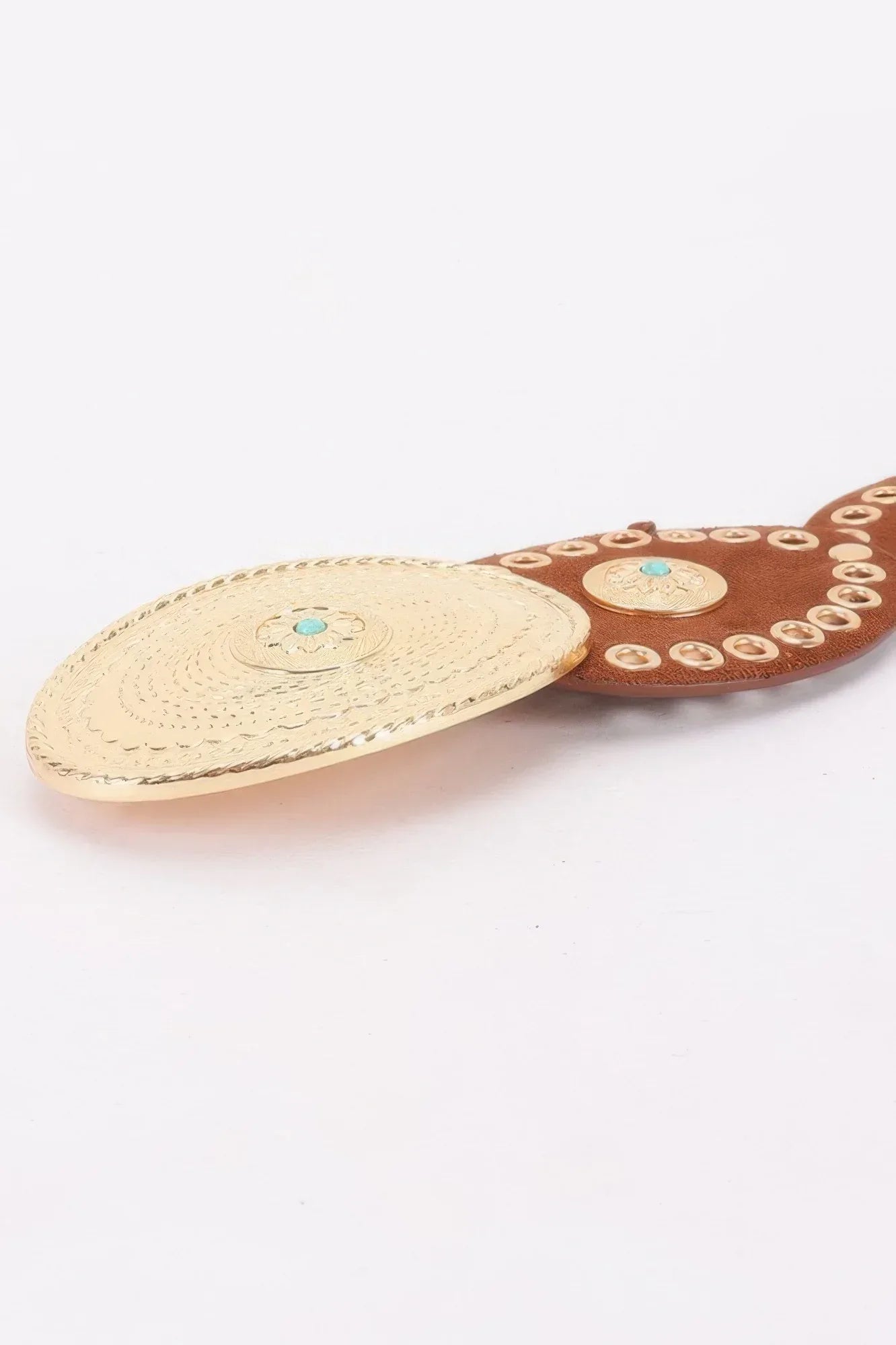 Oval Studded Statement Belt Secondary image
