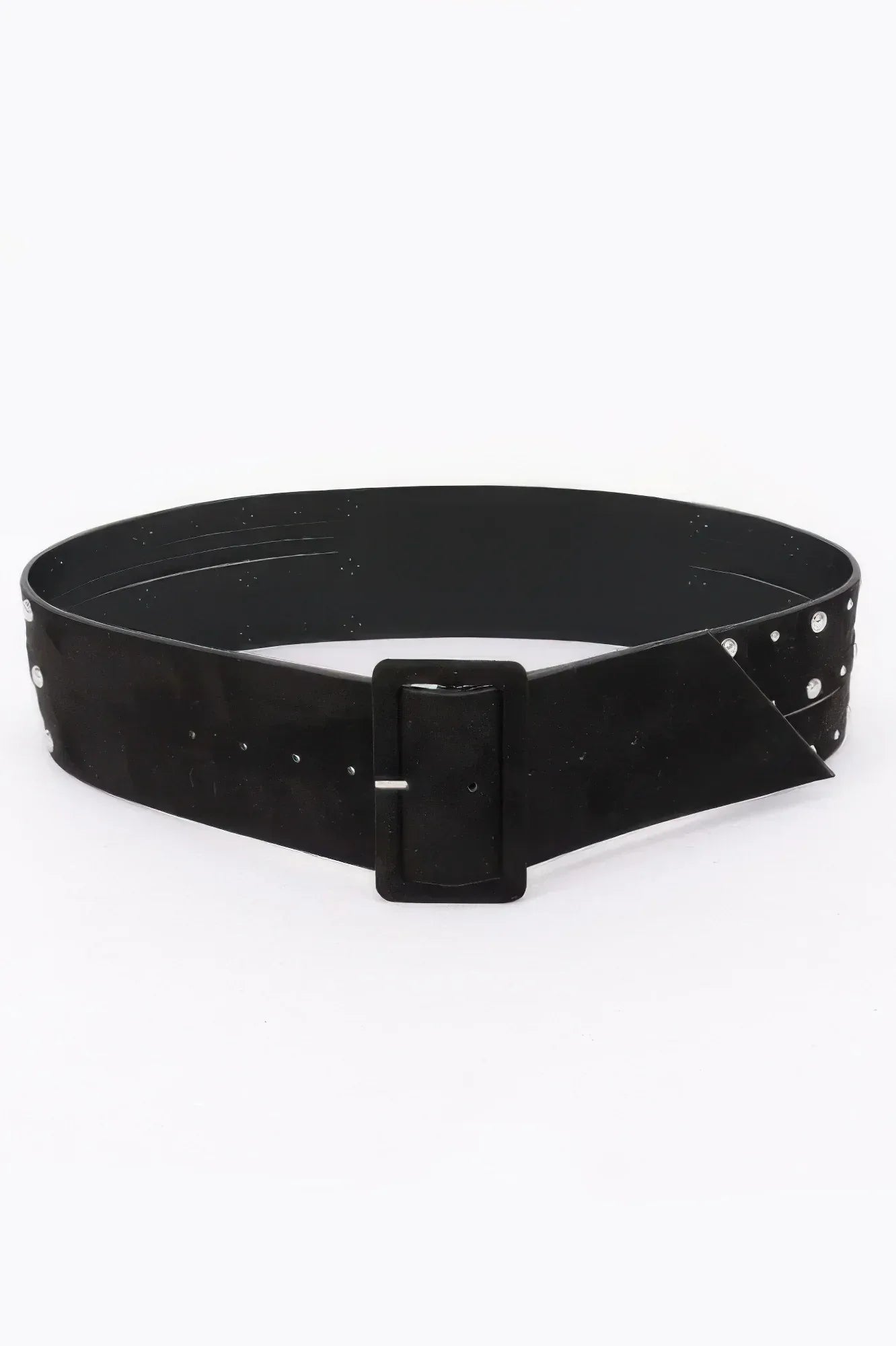 Wide Studded Buckle Belt | Mixtshop LLC Main image