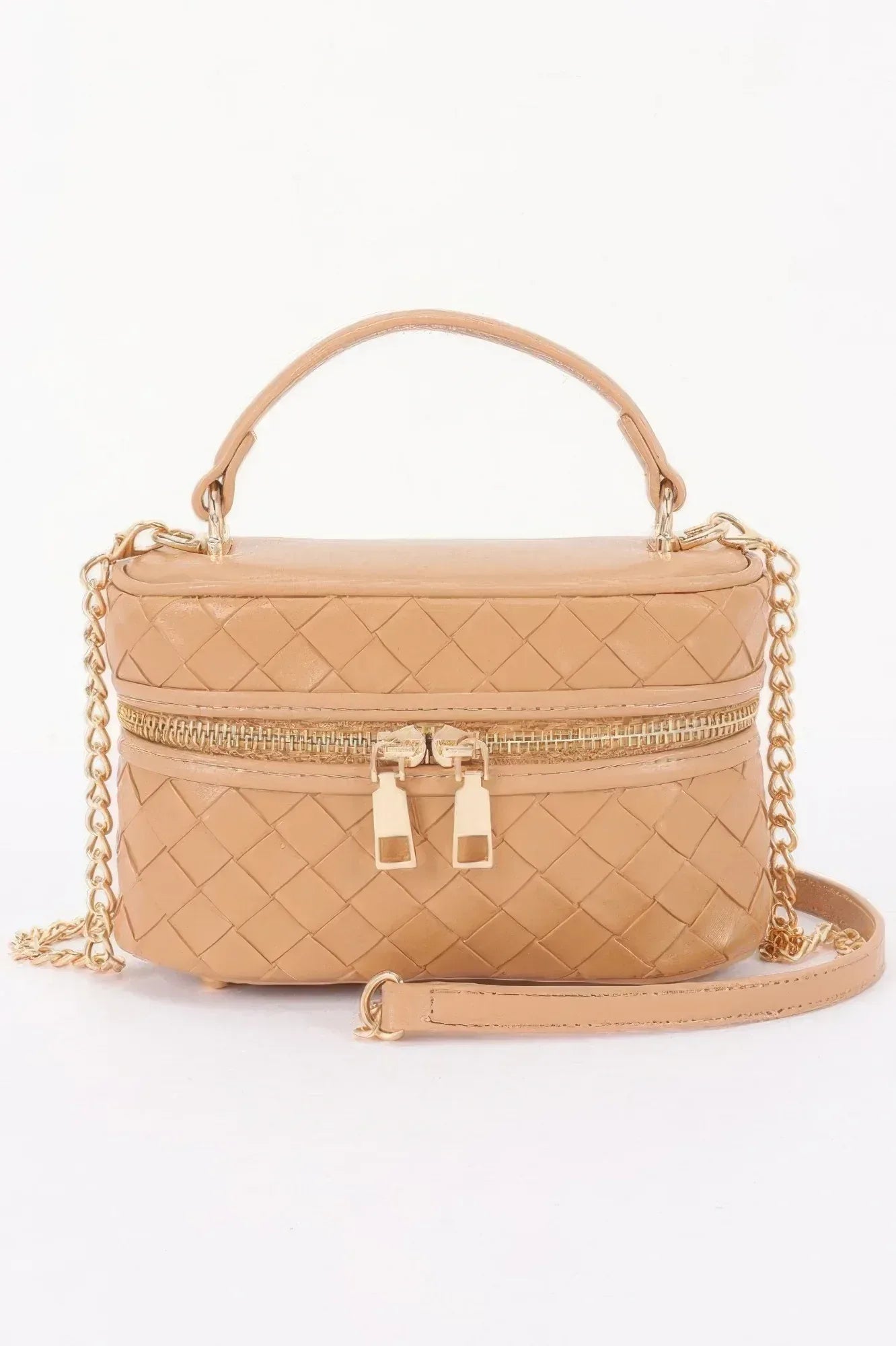 Embossed Vegan Leather Vanity Bag | Mixtshop LLC